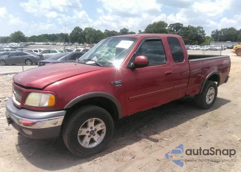 2002 Ford F-150 Lariat/Xl/Xlt z USA, uszkodzony, nr VIN 1FTRX18W72NB97997